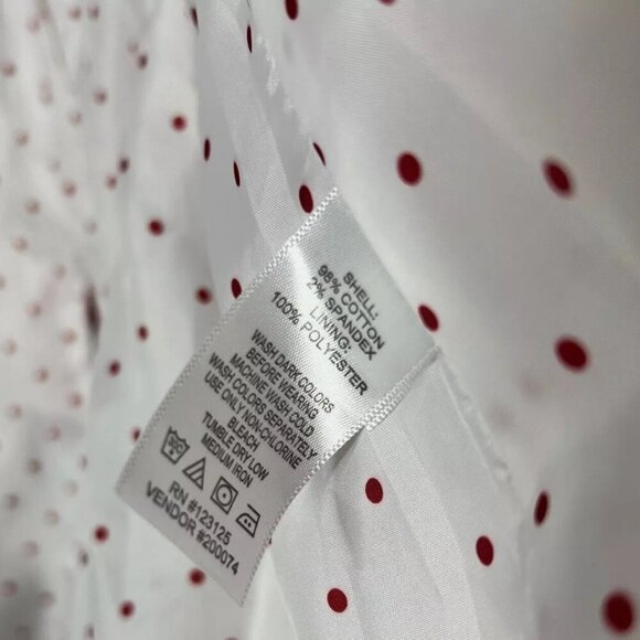 Chadwicks of Boston Blazer Cotton Red Stripe Preppy Christmas Ms Claus Career 18 - Picture 7 of 11